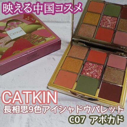 長相思シリーズ 9色アイシャドウパレット/CATKIN/アイシャドウパレットを使ったクチコミ(1枚目)