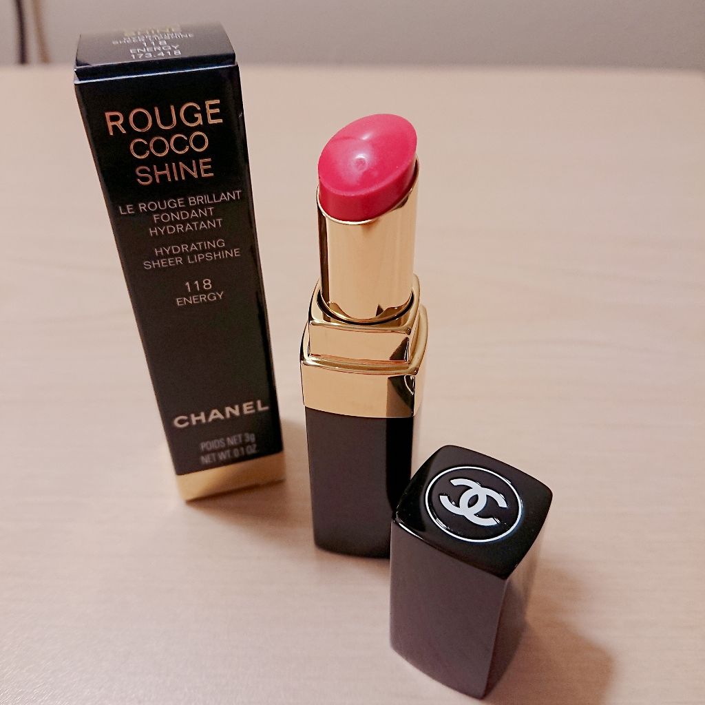 ルージュ ココ シャイン/CHANEL/口紅を使ったクチコミ（1枚目）
