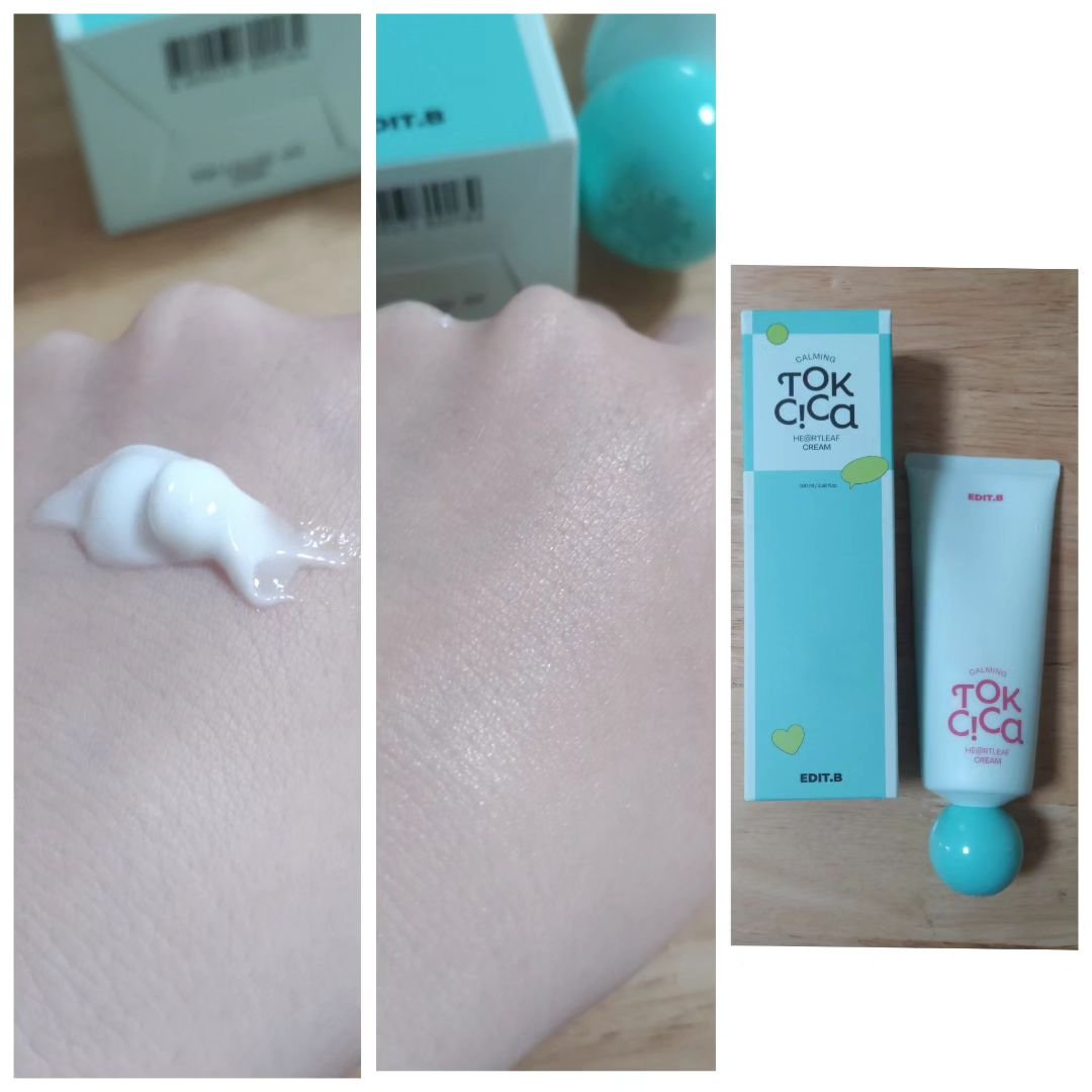 カーミングトックシカドクダミクリーム/EDIT.B/フェイスクリームを使ったクチコミ（3枚目）