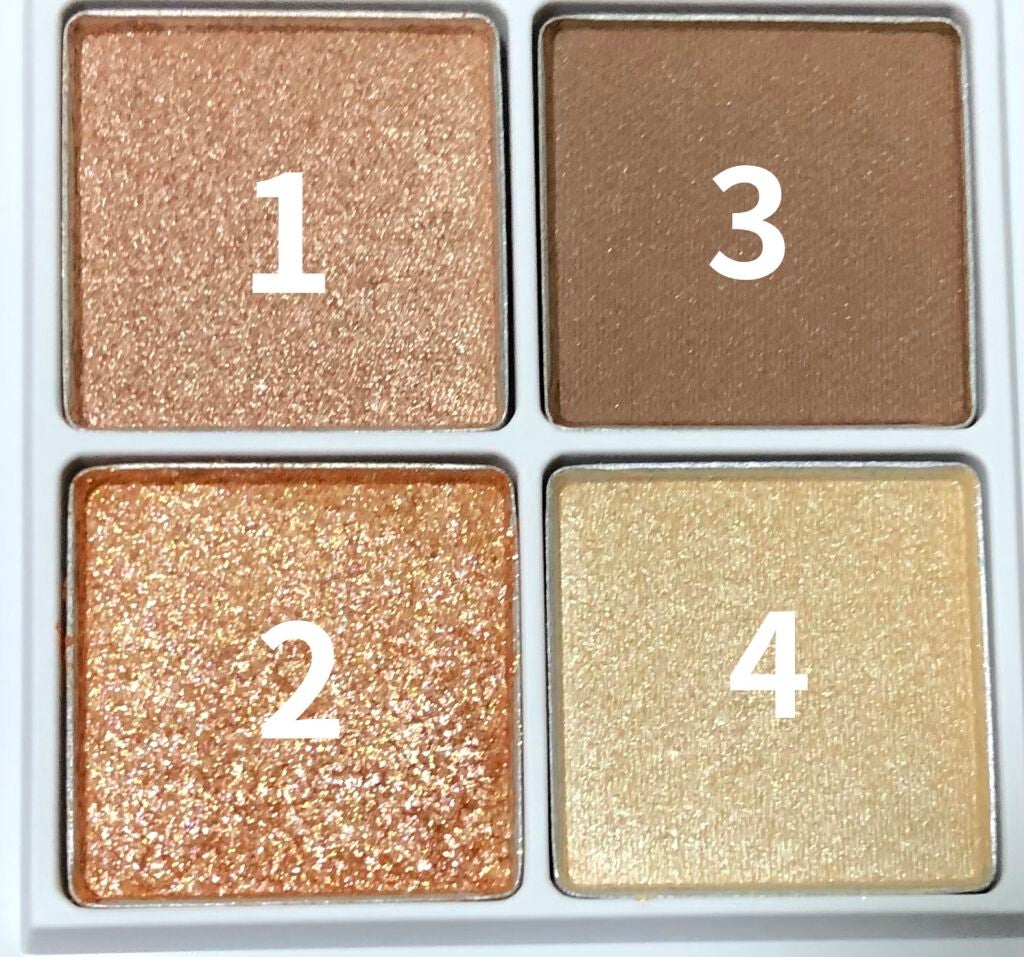 THE アイパレR/b idol/アイシャドウパレットを使ったクチコミ(2枚目)