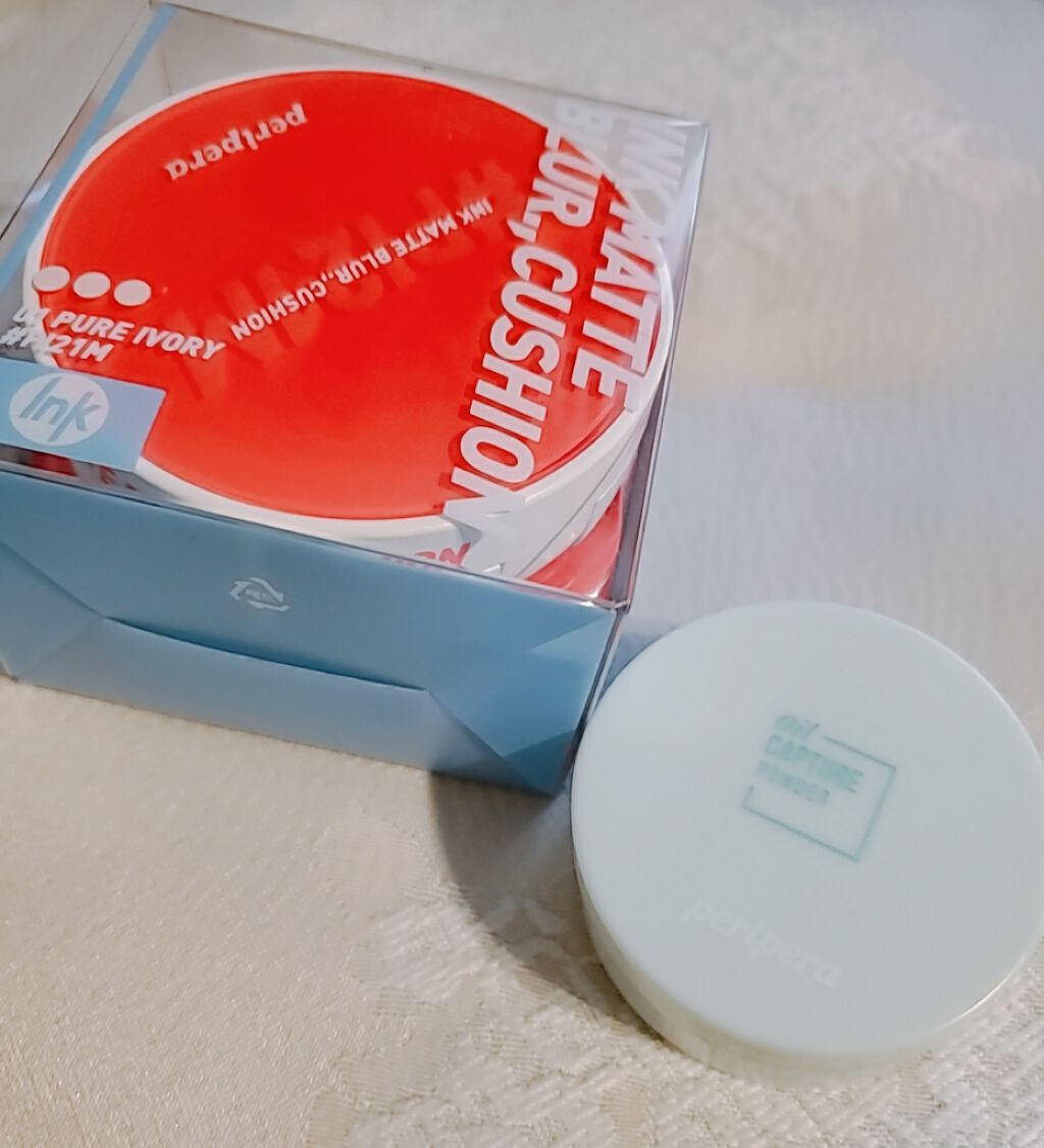 インク マット ブラー クッション/PERIPERA/クッションファンデーションを使ったクチコミ(3枚目)