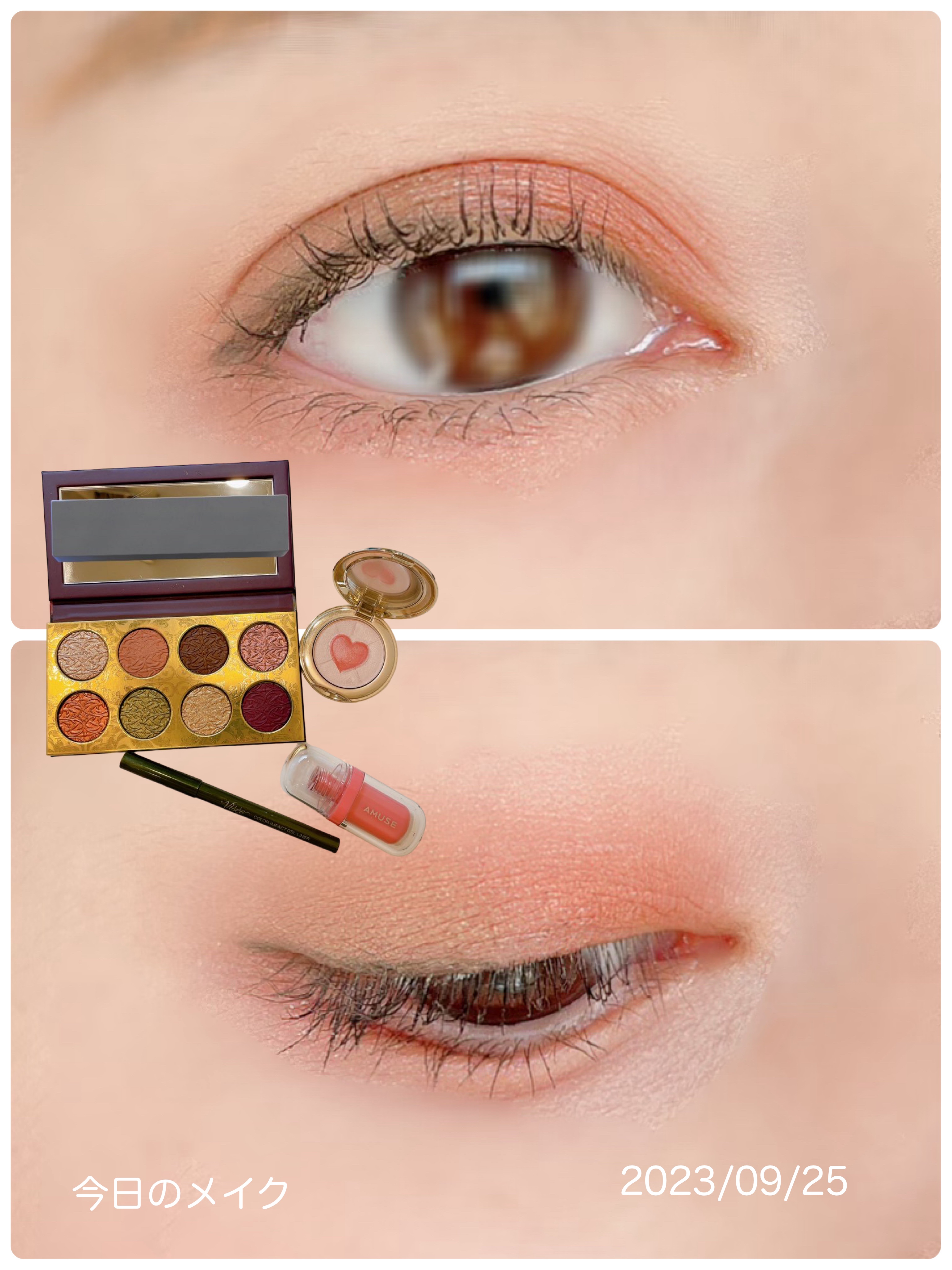 ジェルフィットティント/AMUSE/リップティントを使ったクチコミ（1枚目）