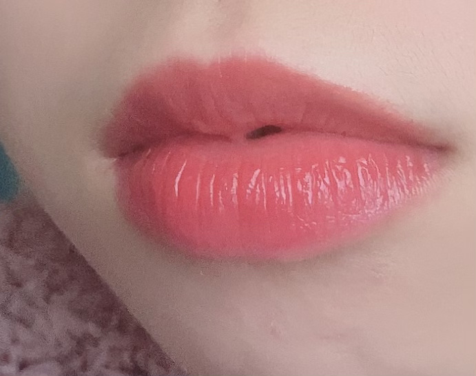 アピュー ジューシーパン ウォーターティント PK01　 ピンクレモン/A’pieu/リップティントを使ったクチコミ（3枚目）