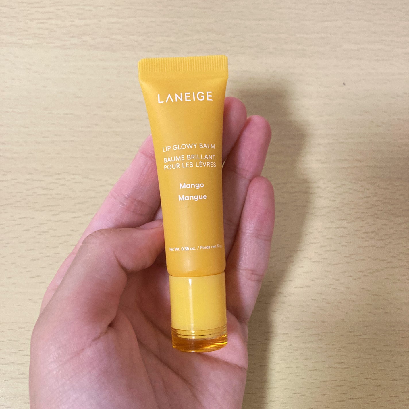 リップグロウィバーム/LANEIGE/リップバームを使ったクチコミ(4枚目)