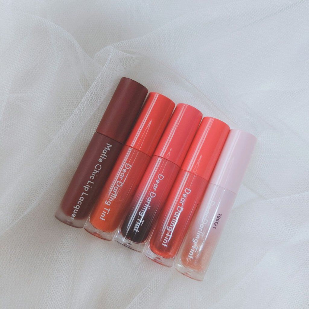 ミニリップキット ベストラブ/ETUDE/口紅を使ったクチコミ(3枚目)