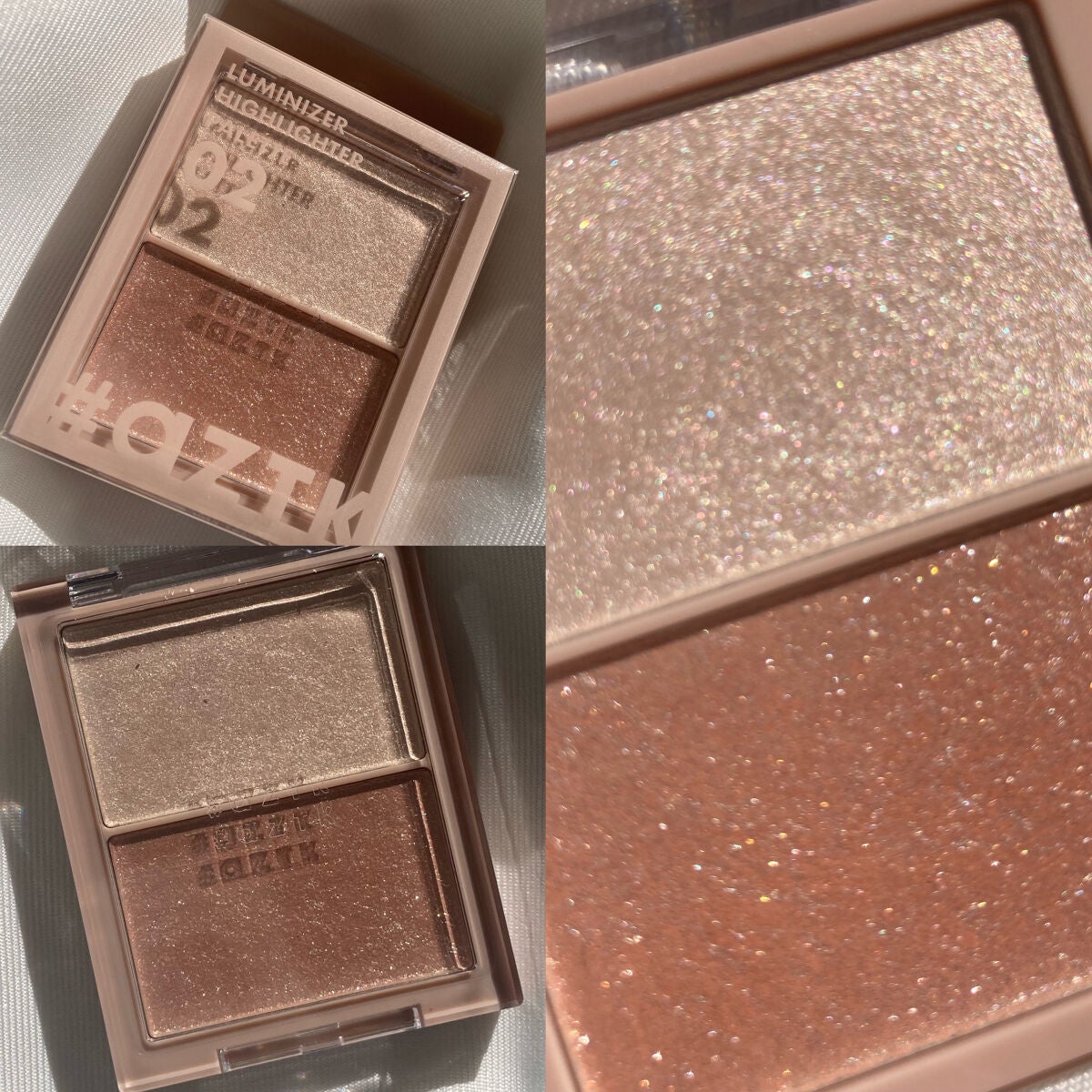 N&D パールハイライト/aZTK/パウダーハイライトを使ったクチコミ(3枚目)