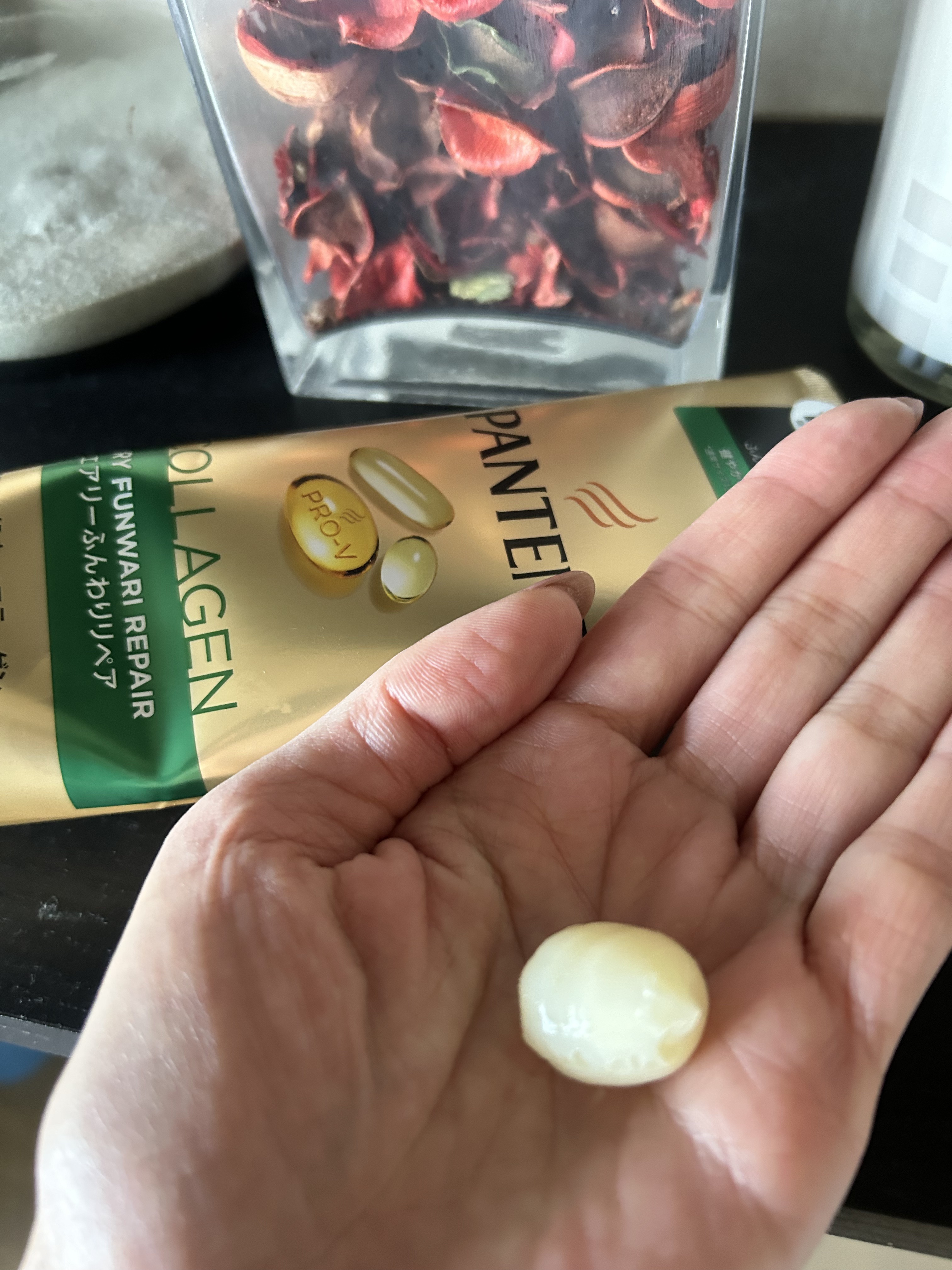 エアリーふんわりリペア 洗い流すトリートメント/パンテーン/洗い流すヘアトリートメントを使ったクチコミ（2枚目）