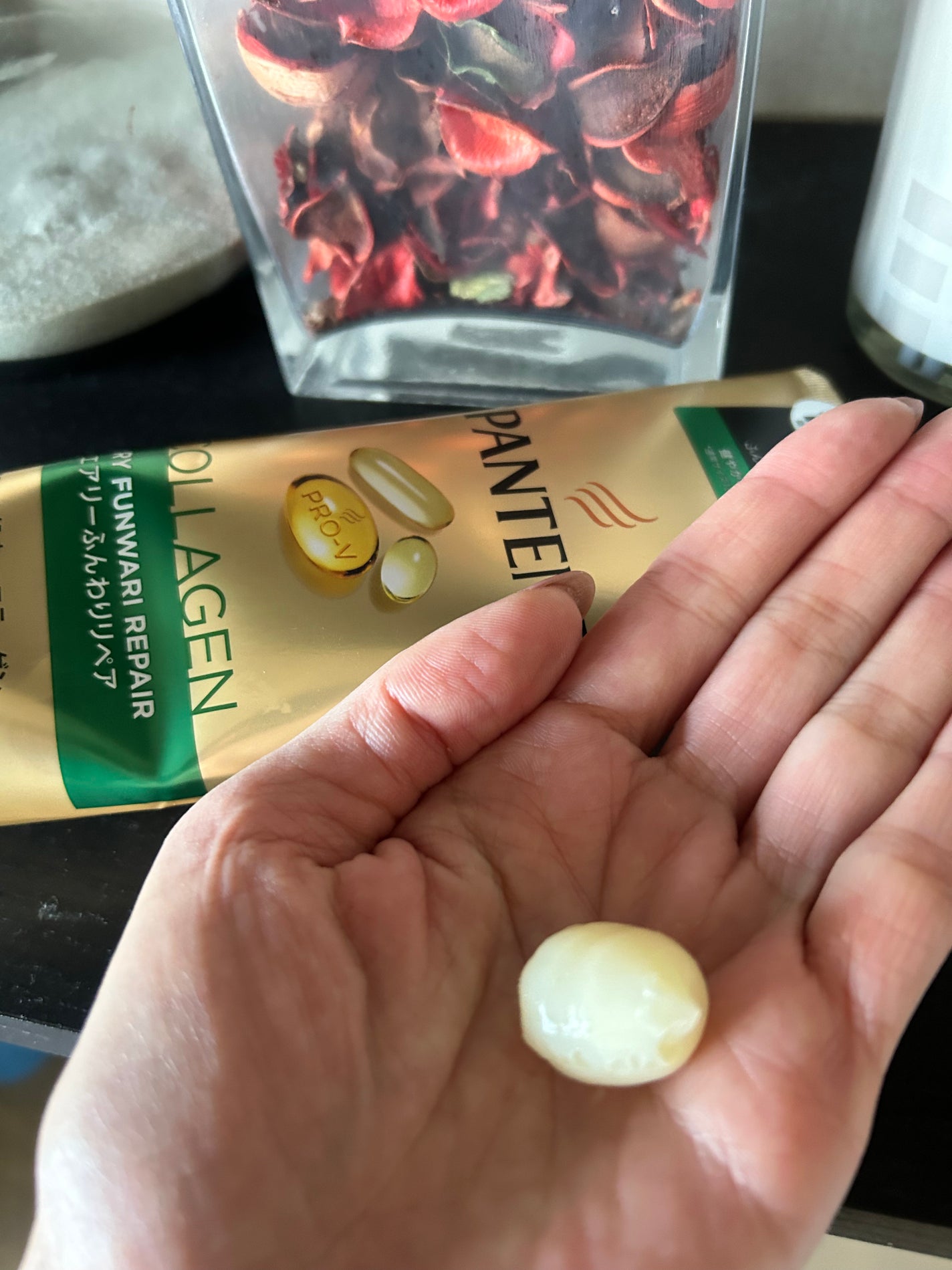 エアリーふんわりリペア 洗い流すトリートメント/パンテーン/洗い流すヘアトリートメントを使ったクチコミ(2枚目)