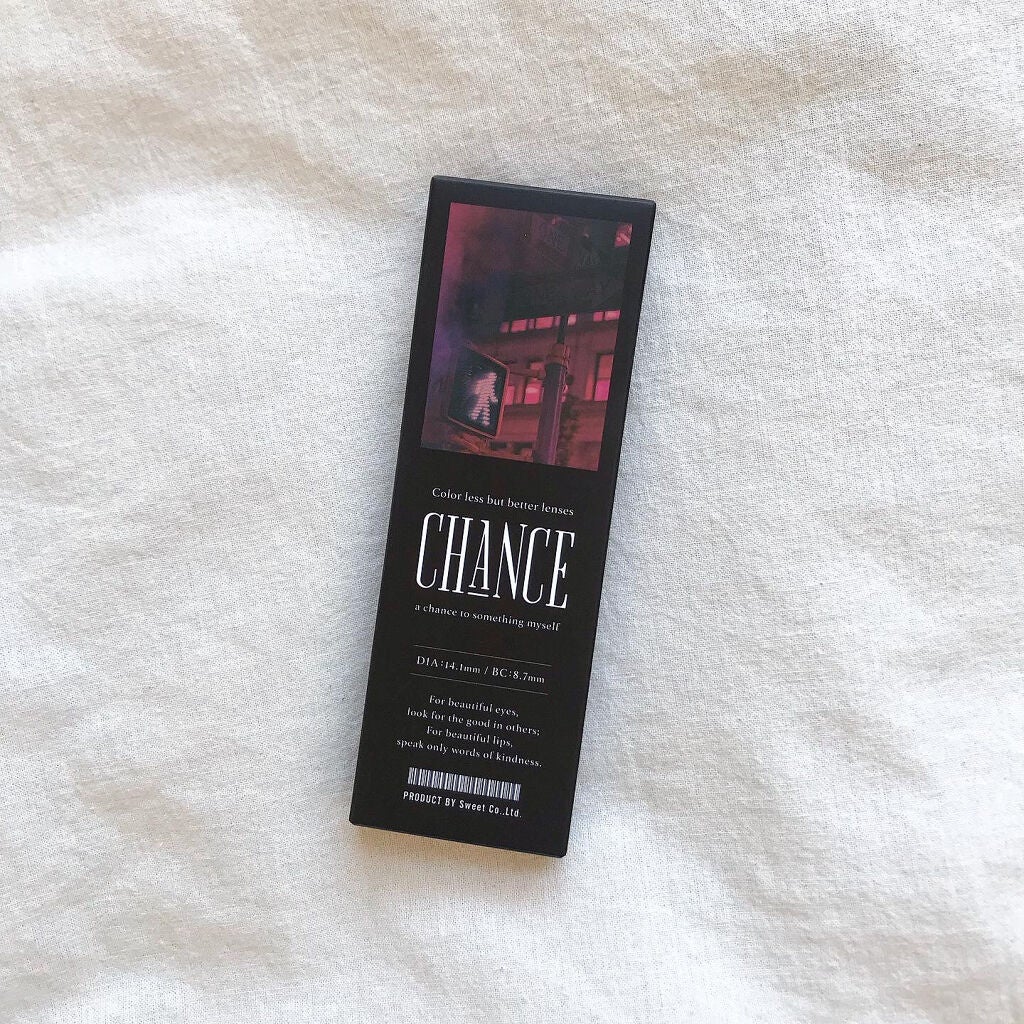 チャンス ワンデー/CHANCE/ワンデー(1DAY)カラコンを使ったクチコミ(1枚目)