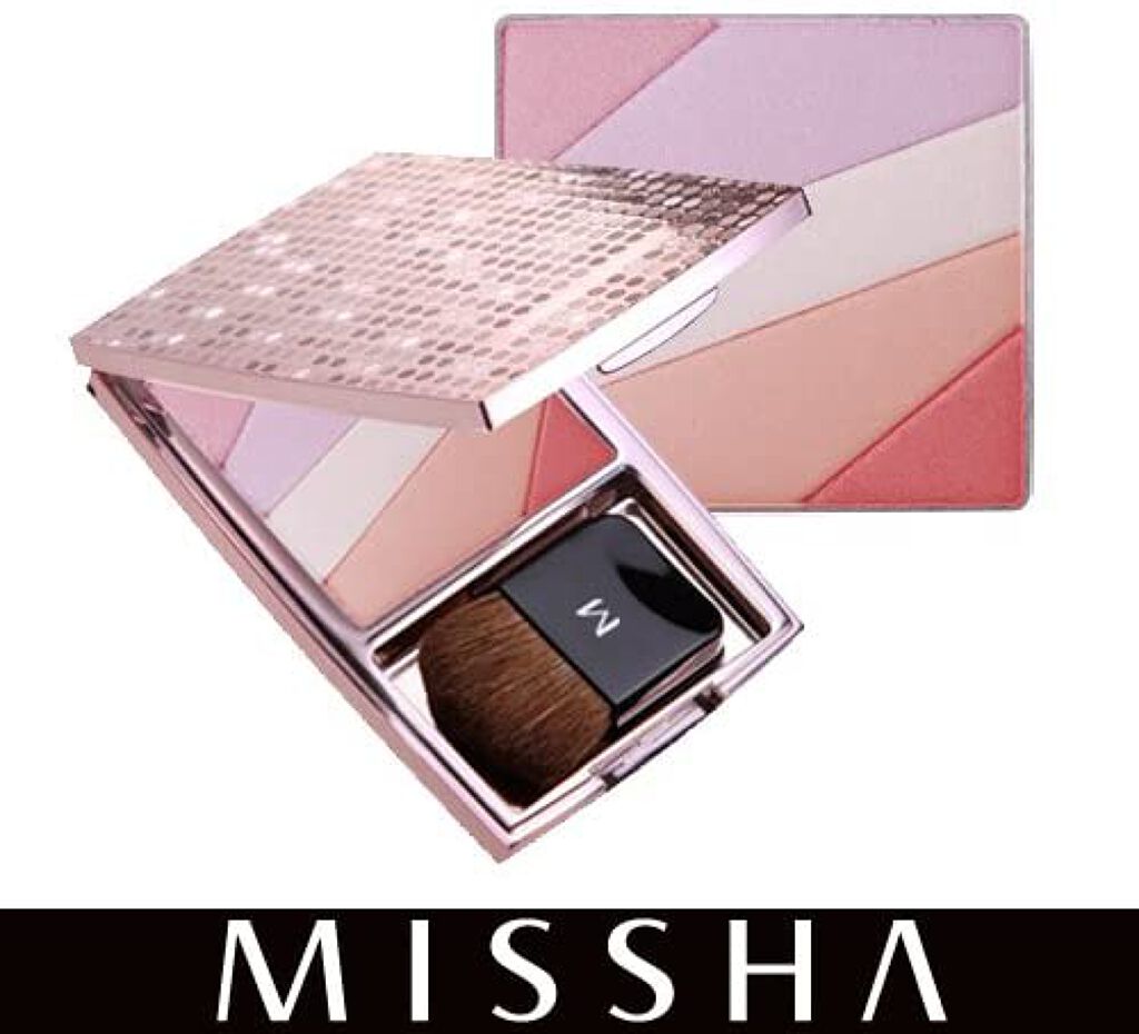 Ｍプリズムマルチブラッシャー No.1（コーラルピンク）