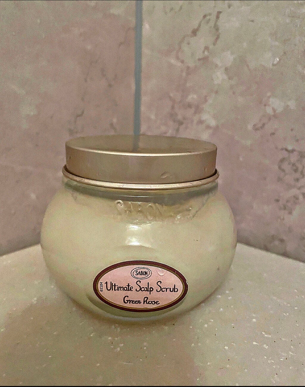 ヘッドスクラブ グリーン・ローズ/SABON/ヘッドスクラブを使ったクチコミ(1枚目)