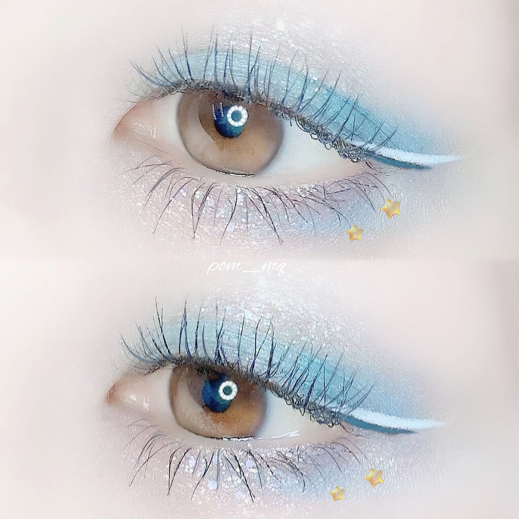 EYE OPENING LINER/UZU BY FLOWFUSHI/リキッドアイライナーを使ったクチコミ（2枚目）