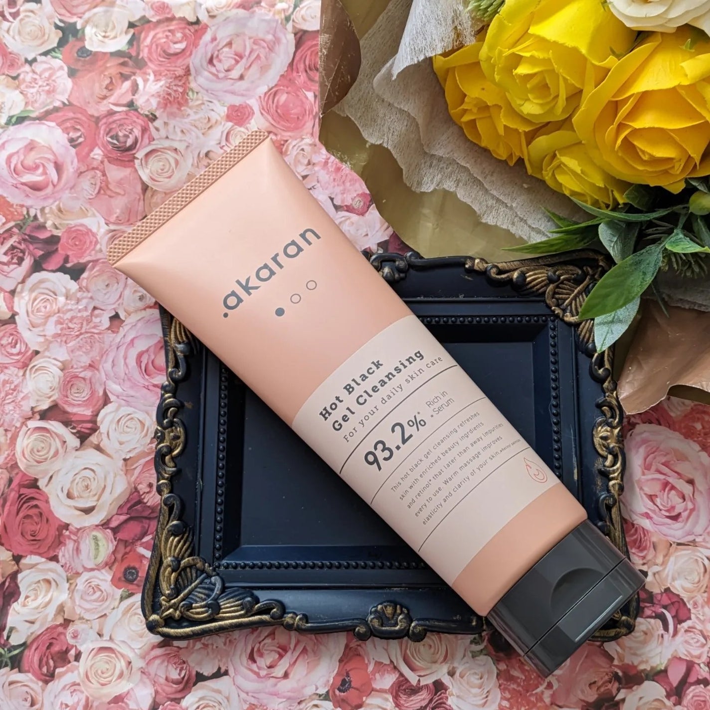 ホットブラックジェルクレンジング/.akaran/クレンジングジェルを使ったクチコミ(1枚目)