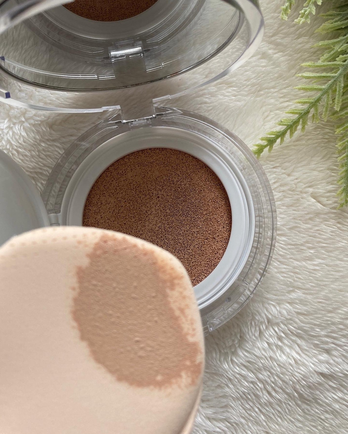 ゼロフィットマットクッション /S2ND/クッションファンデーションを使ったクチコミ(5枚目)