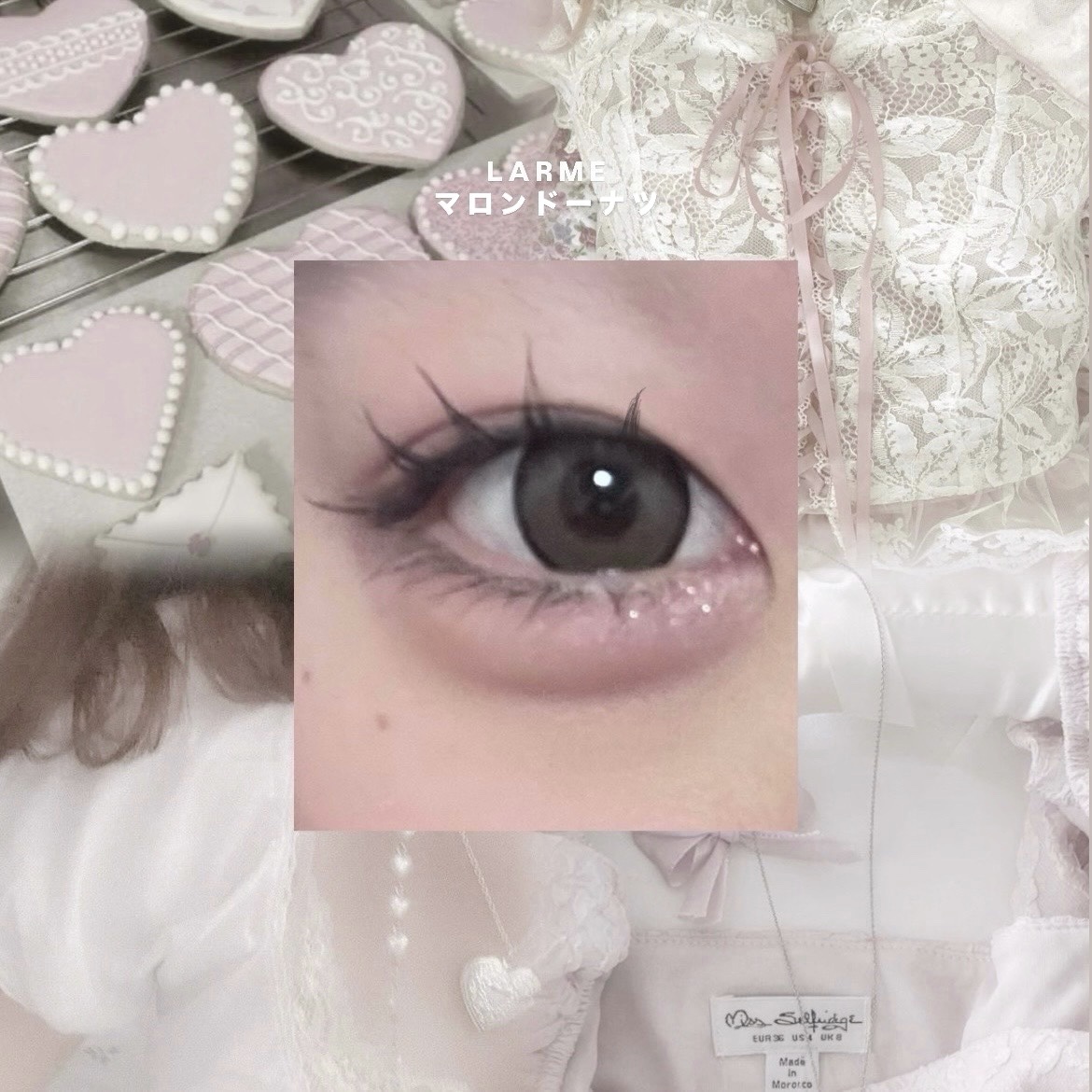 LARME MELTY SERIES(ラルムメルティシリーズ)/LARME/カラーコンタクトレンズを使ったクチコミ（1枚目）