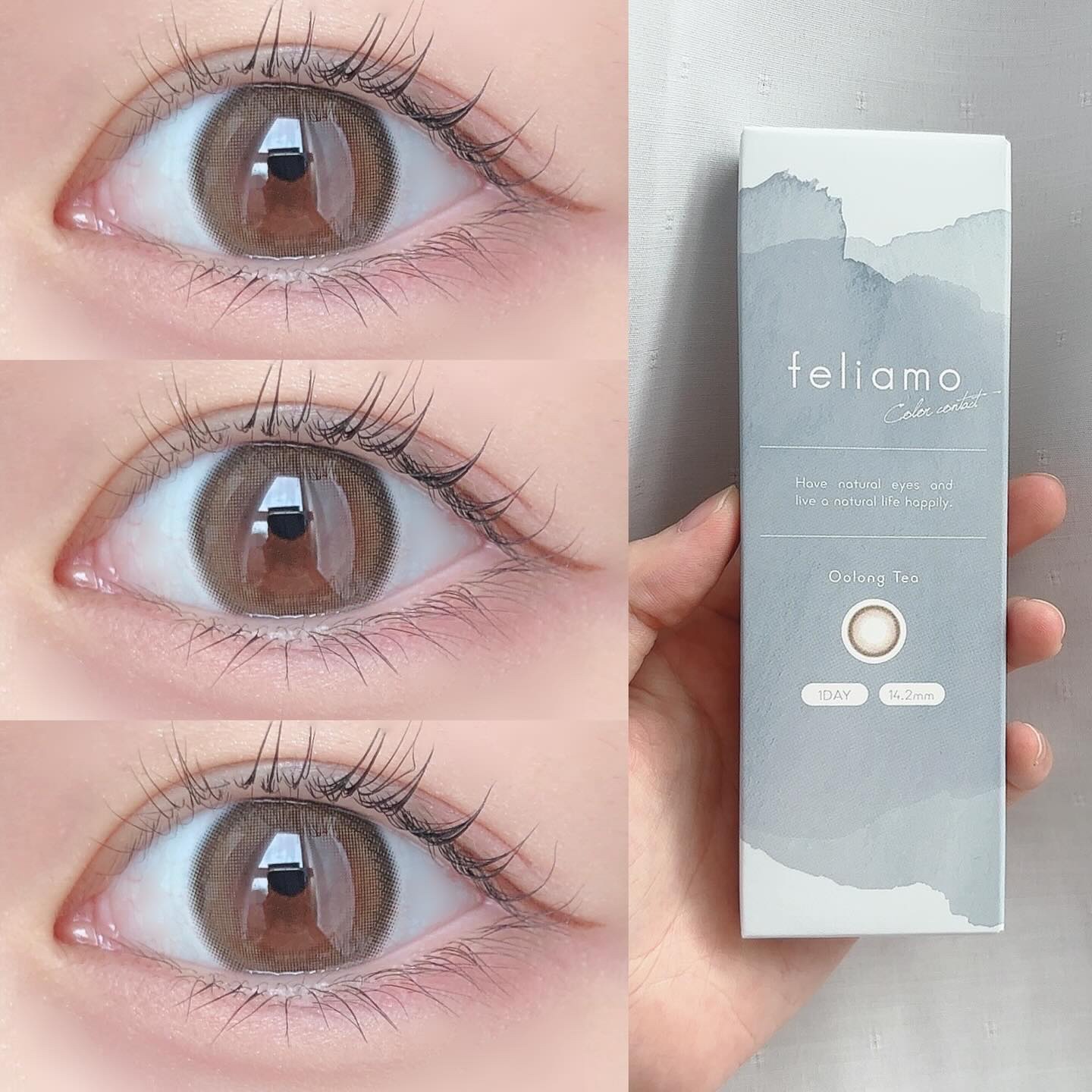 feliamo 1day/feliamo/ワンデー（１DAY）カラコンを使ったクチコミ（3枚目）