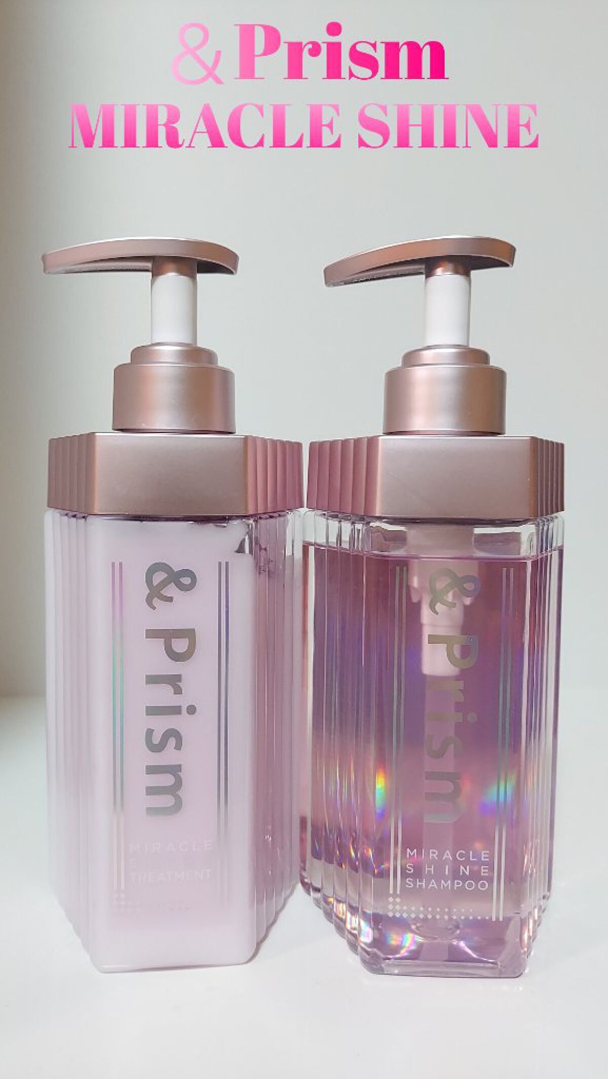 ミラクル シャイン シャンプー/ヘアトリートメント/&Prism/市販シャンプーを使ったクチコミ（1枚目）