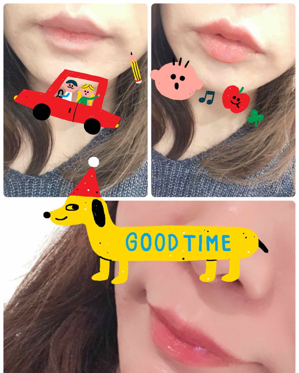 プランプカラーリップ/CHOOSY/リップグロスを使ったクチコミ（3枚目）