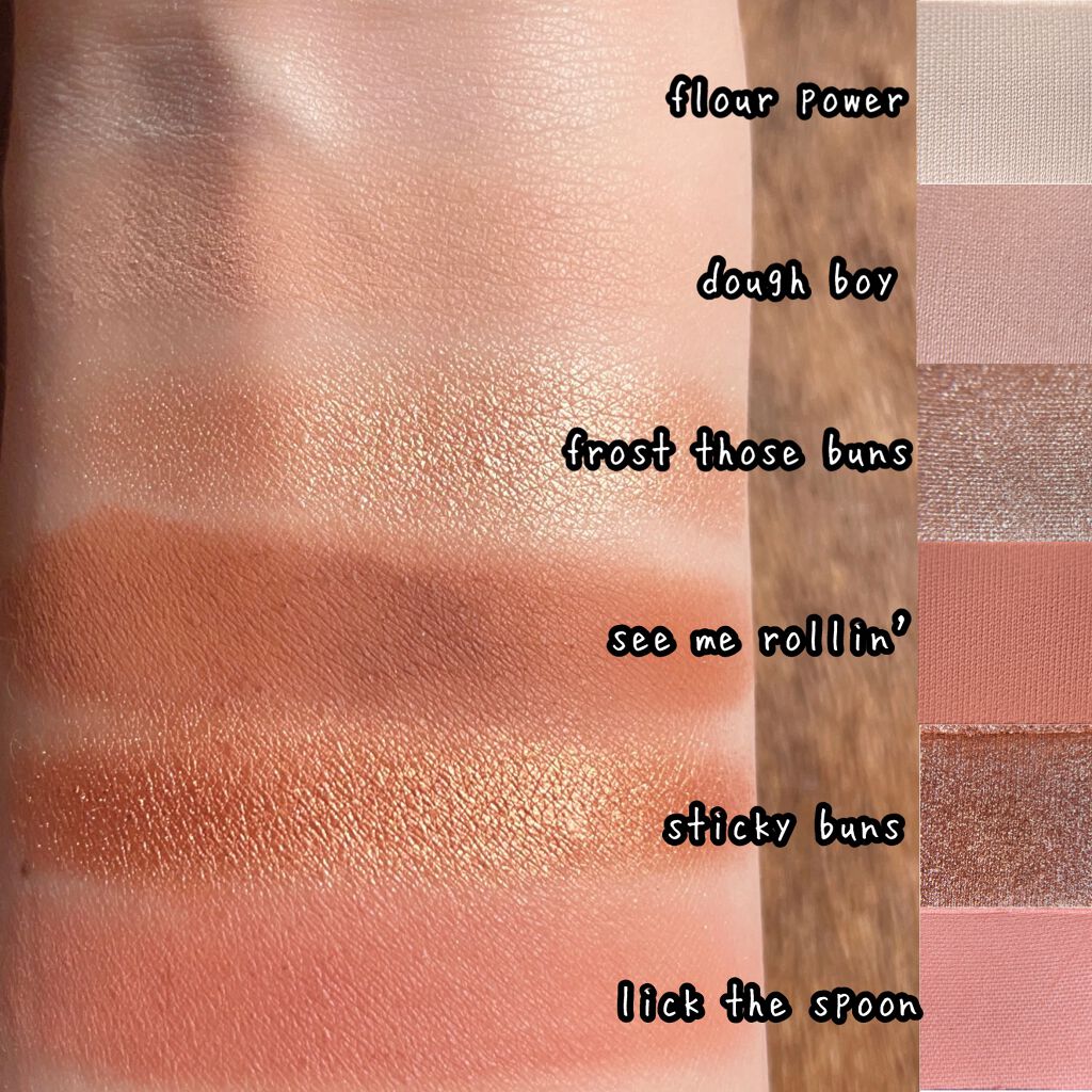 シナモン スワール アイシャドウ パレット/Too Faced/アイシャドウパレットを使ったクチコミ（2枚目）