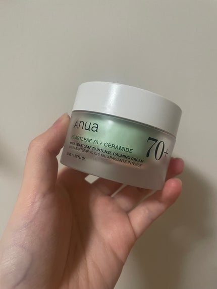 ドクダミ 70 インテンスカーミングクリーム/Anua/フェイスクリームを使ったクチコミ(1枚目)