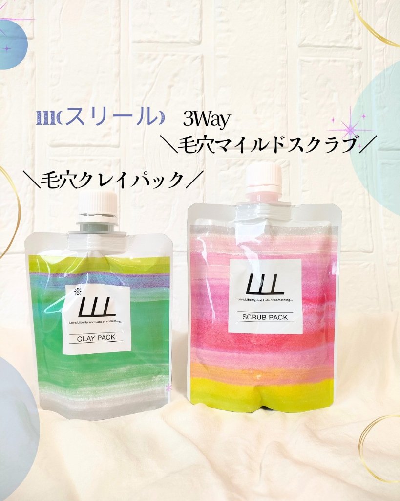3Way毛穴マイルドスクラブ/LLL/スクラブ・ゴマージュを使ったクチコミ（1枚目）