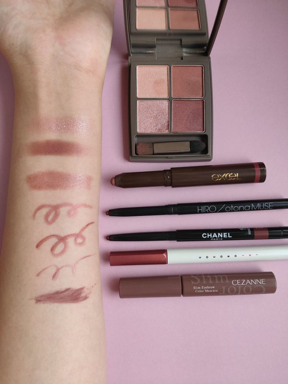 オブスキュア テンプテイション アイシャドウパレット/RMK/アイシャドウパレットを使ったクチコミ（1枚目）