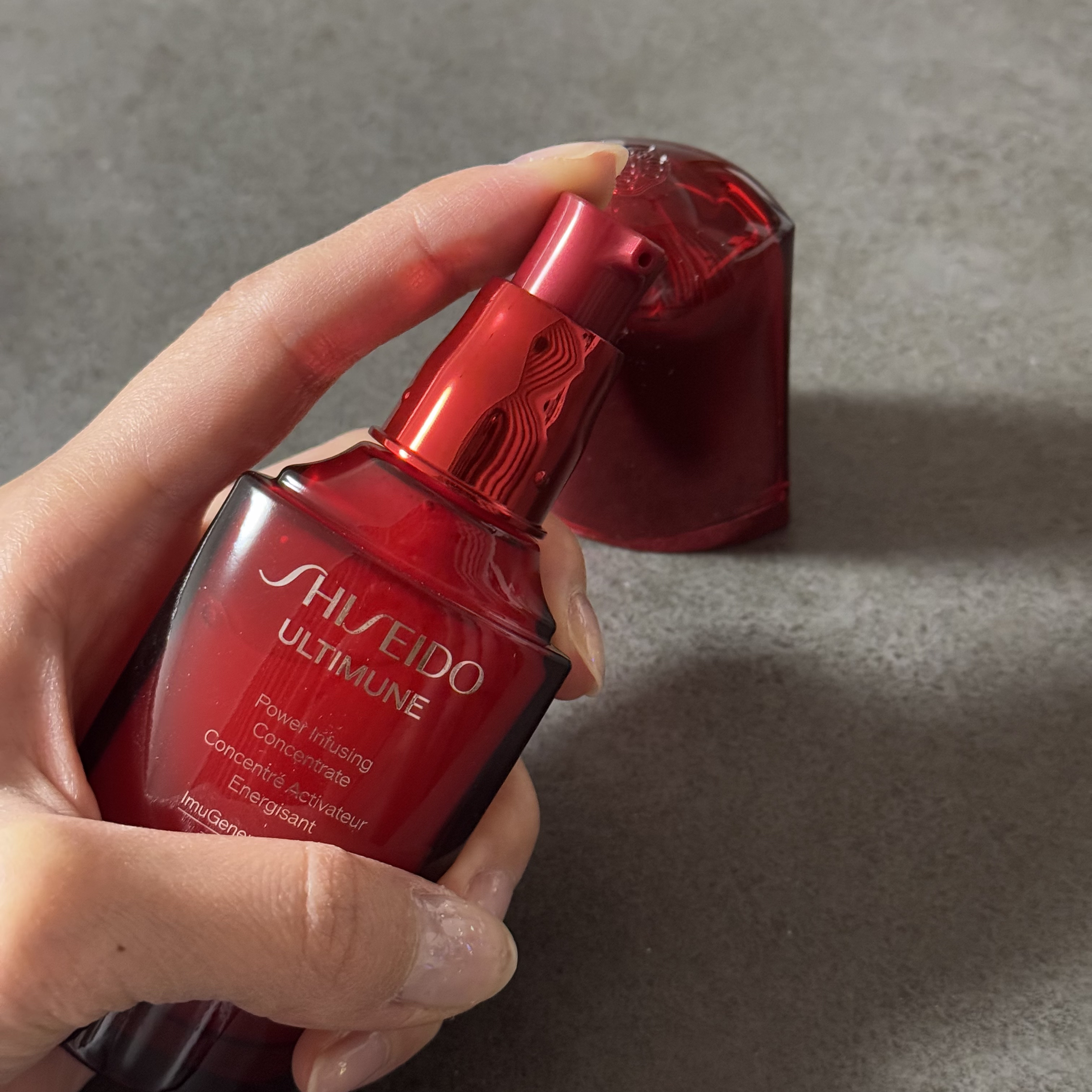 アルティミューン パワライジング コンセントレート Ⅲn/SHISEIDO/美容液を使ったクチコミ（2枚目）