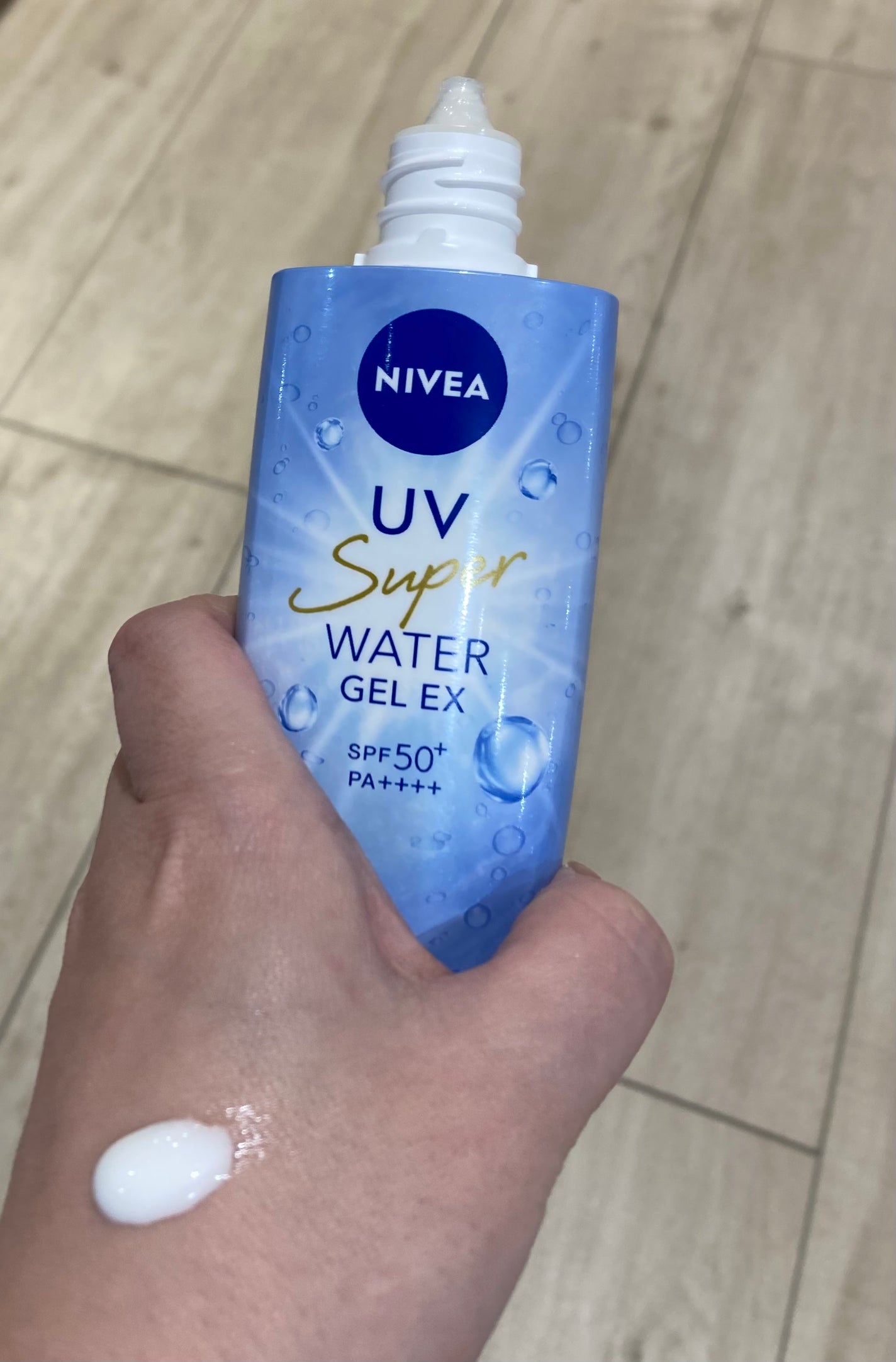 ニベアUV ウォータージェルEX/ニベア/日焼け止めジェルを使ったクチコミ(2枚目)