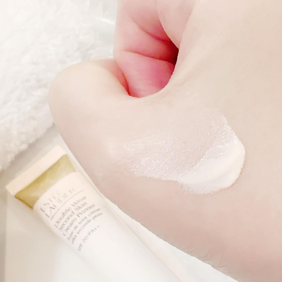 ダブル ウェア セカンド スキン クリーム プライマー/ESTEE LAUDER/化粧下地を使ったクチコミ(3枚目)