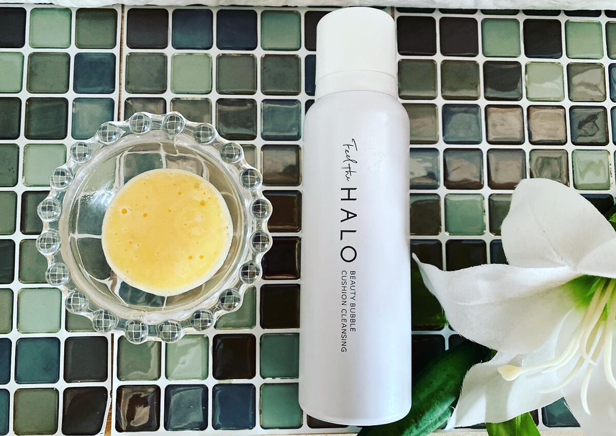 クッションクレンジング/Feel the HALO/クレンジングクリームを使ったクチコミ（1枚目）