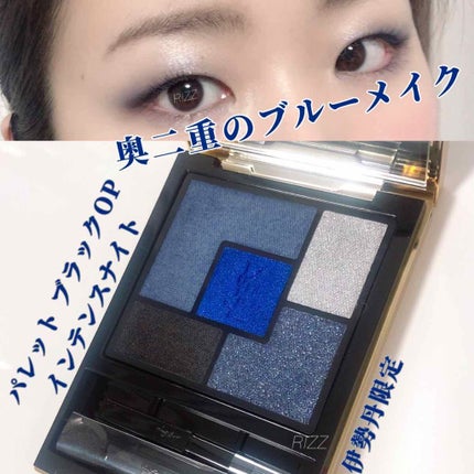 パレット ブラック OP インテンスナイト/YVES SAINT LAURENT BEAUTE/アイシャドウパレットを使ったクチコミ(1枚目)