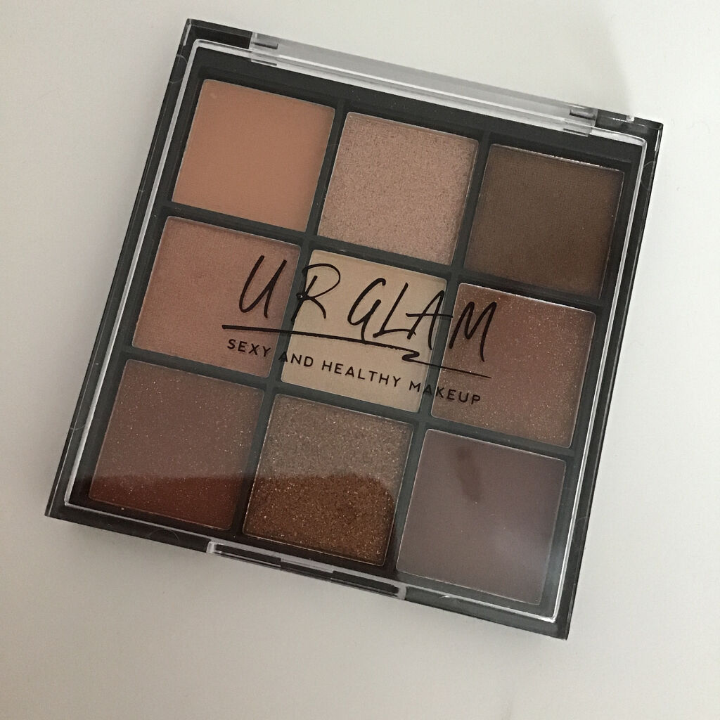 UR GLAM　BLOOMING EYE COLOR PALETTE/U R GLAM/アイシャドウパレットを使ったクチコミ（1枚目）