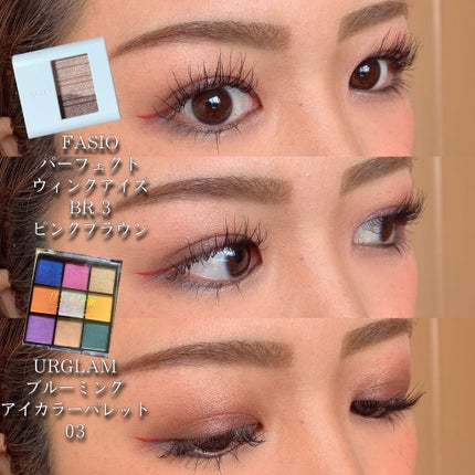 パーフェクトウィンク アイズ(なじみタイプ)/FASIO/アイシャドウパレットを使ったクチコミ(1枚目)