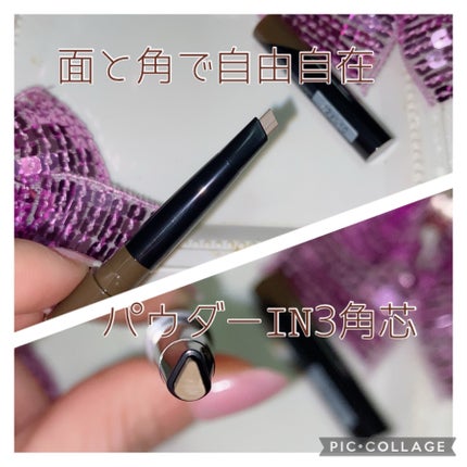 ファッションブロウ パウダーインペンシル N/MAYBELLINE NEW YORK/アイブロウペンシルを使ったクチコミ(2枚目)