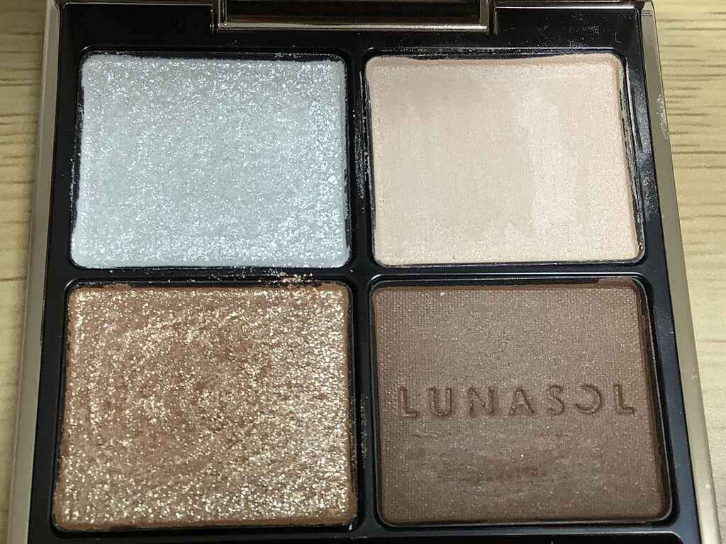 スリーディメンショナルアイズ/LUNASOL/アイシャドウパレットを使ったクチコミ（2枚目）