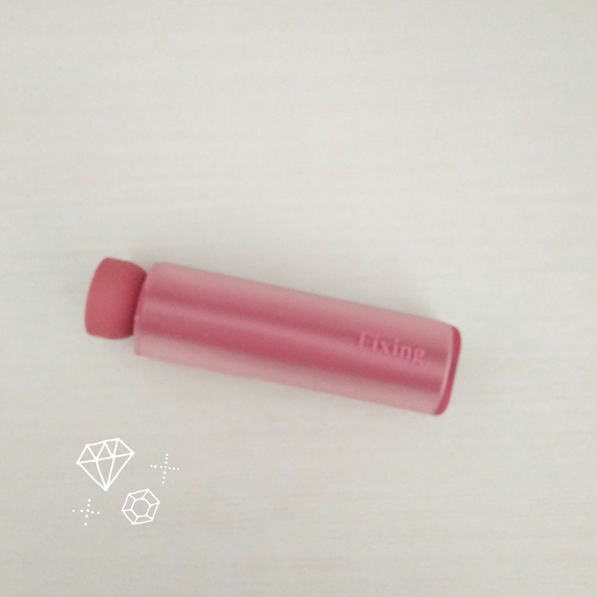 フィクシングティントバー ミルクキャラメル/ETUDE/リップティントを使ったクチコミ（1枚目）