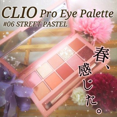 今回は、CLIO様からの提供で頂いた、アイシャドウパレットをご紹介していきます♪

CLIO Pro Eye Palette (クリオ プロ アイ パレット)
#06 STREET PASTEL

▶パ