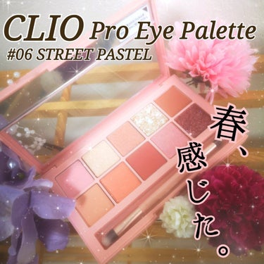 プロ アイ パレット 06 STREET PASTEL/CLIO/アイシャドウパレットを使ったクチコミ（1枚目）