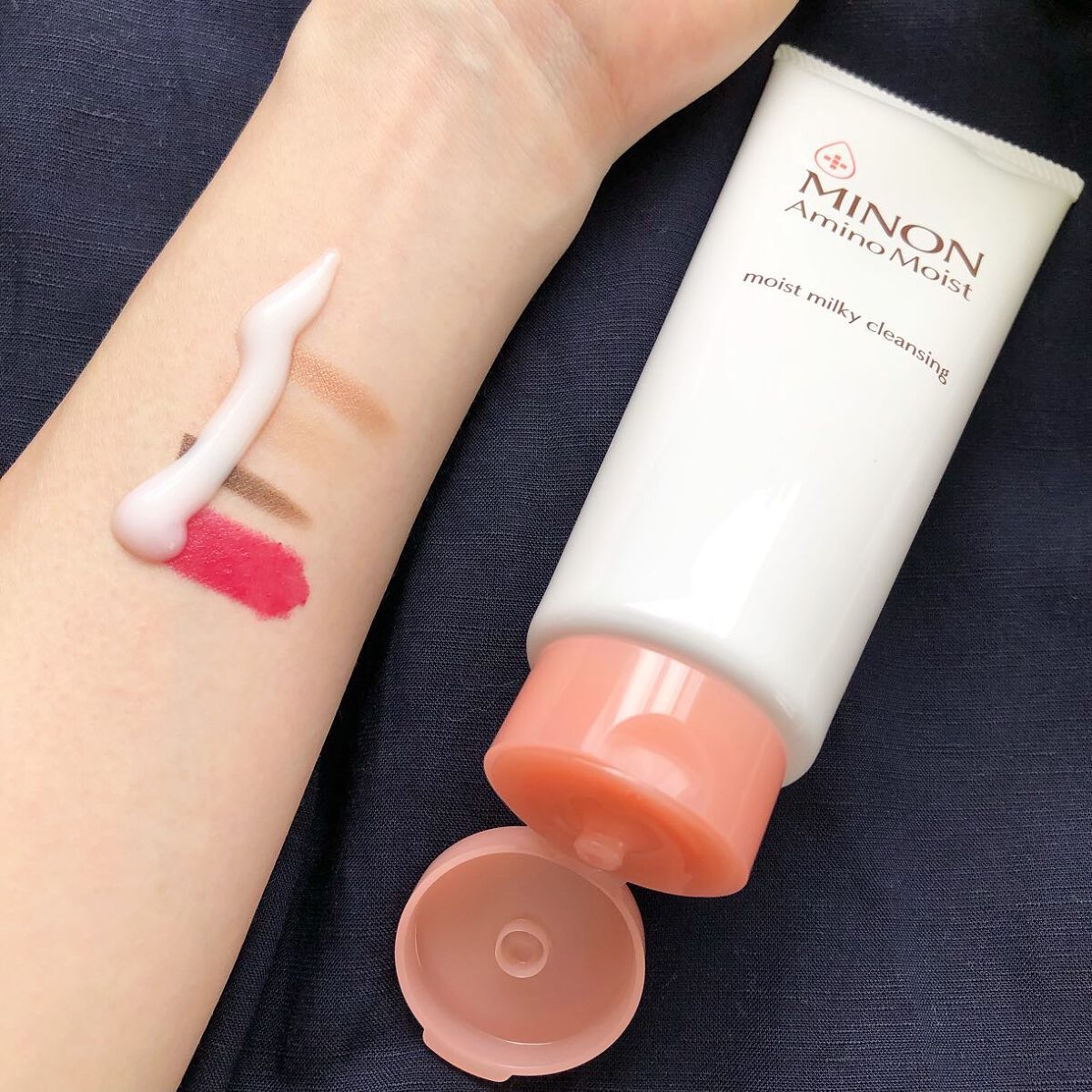 ミノン アミノモイスト モイストミルキィ クレンジング/ミノン/クレンジングクリームを使ったクチコミ(2枚目)