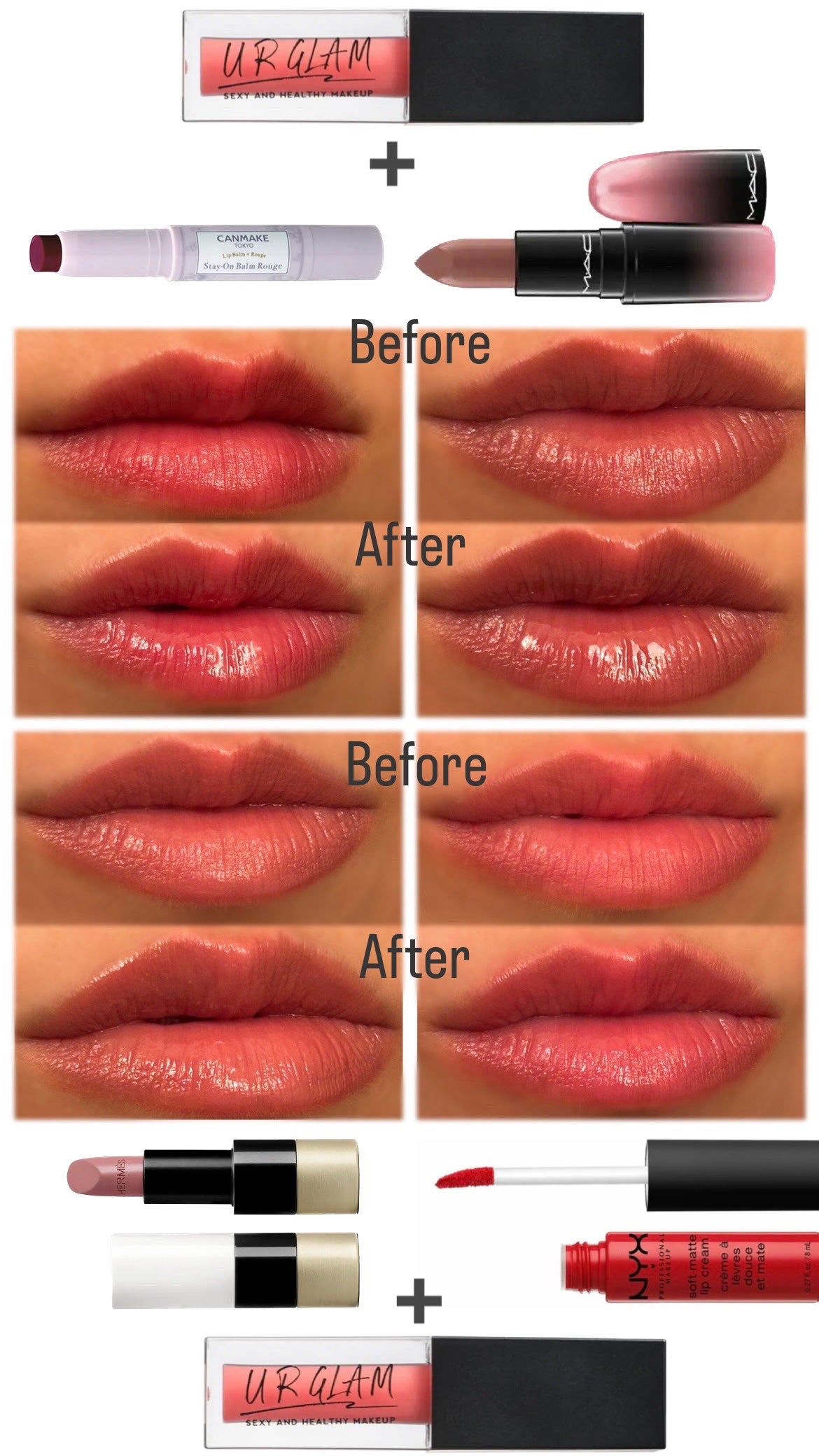 ステイオンバームルージュ/キャンメイク/口紅を使ったクチコミ(1枚目)