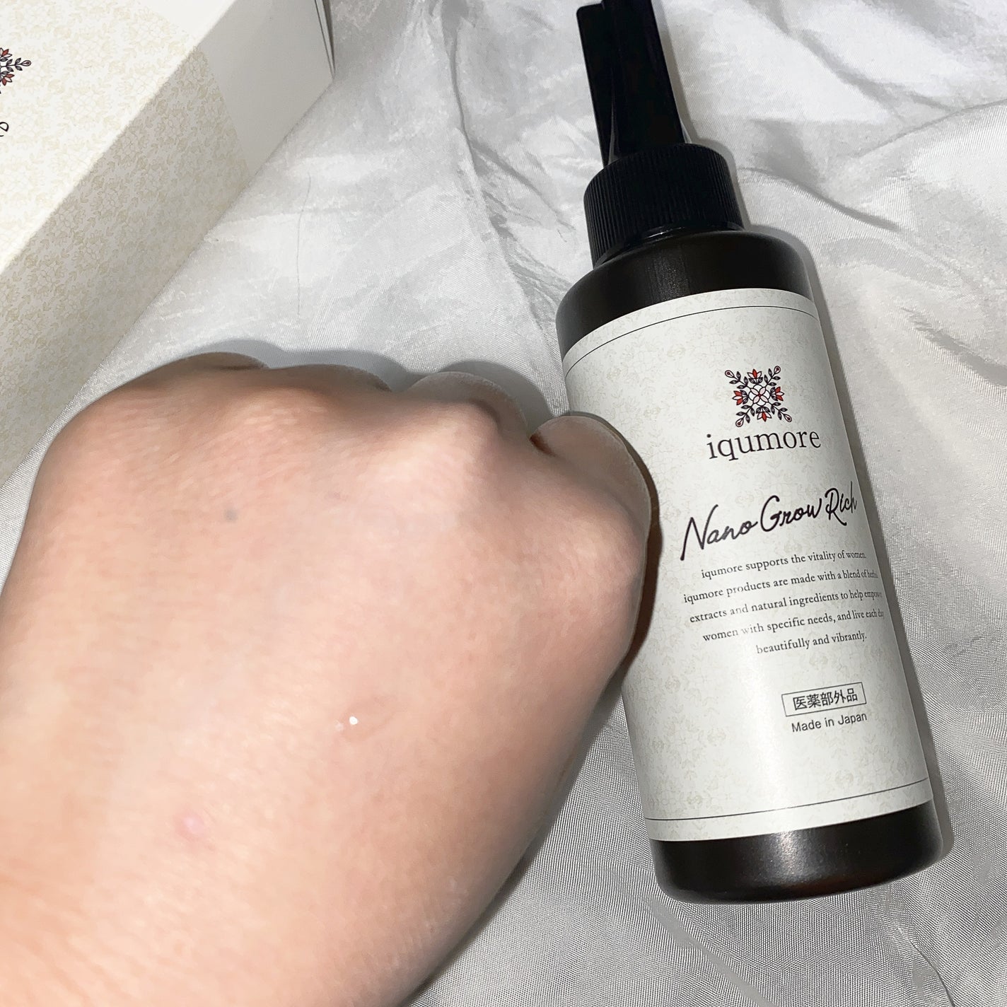 ナノグロウリッチ/iqumore/頭皮ローションを使ったクチコミ(2枚目)