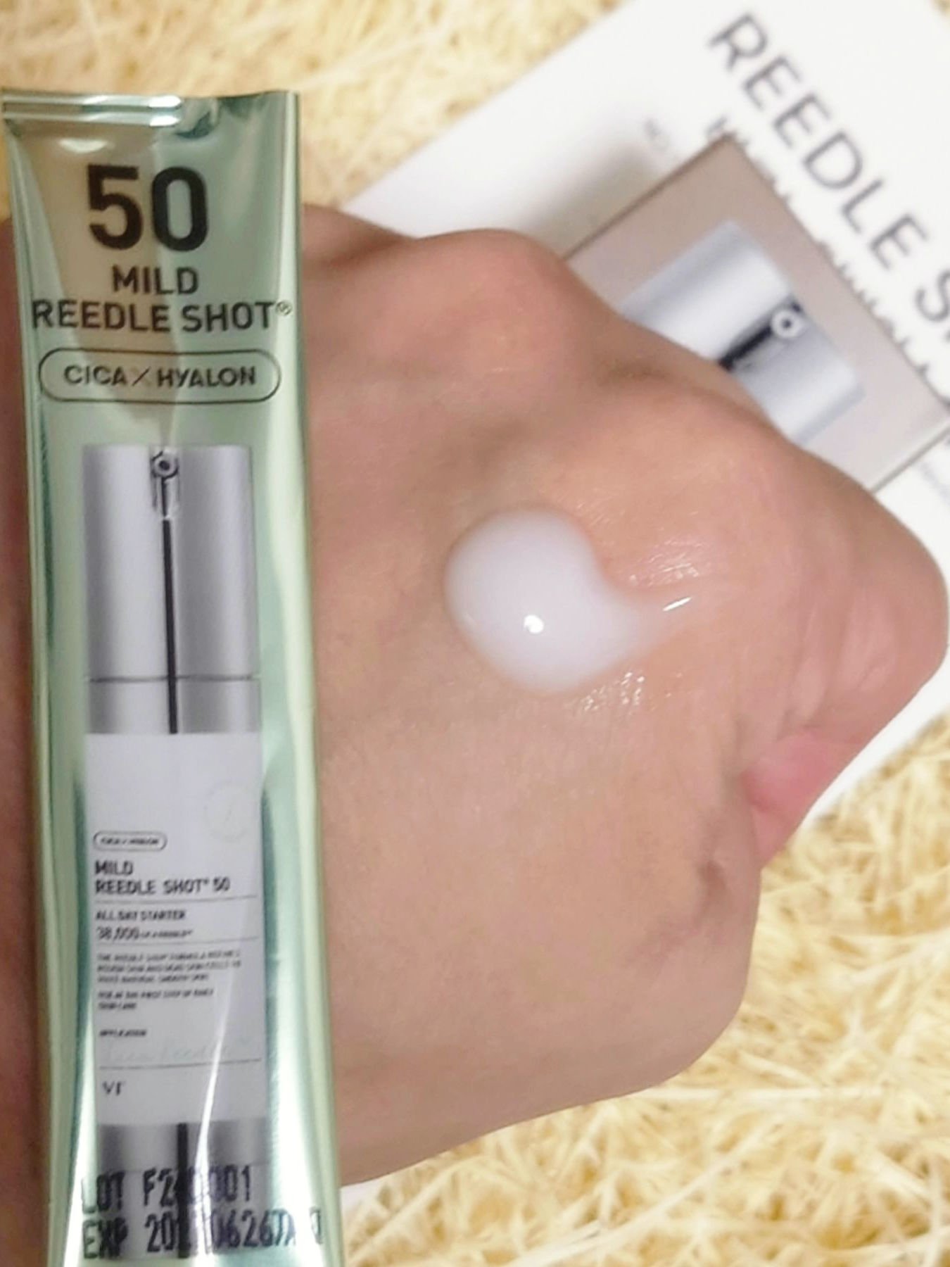 マイルドリードルショット50 ハローキティ限定パッケージ/VT/美容液を使ったクチコミ（3枚目）