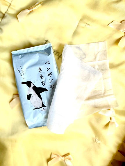 キモチ 氷冷ボディーシート ペンギンのきもち/キモチ/ボディシートを使ったクチコミ(1枚目)