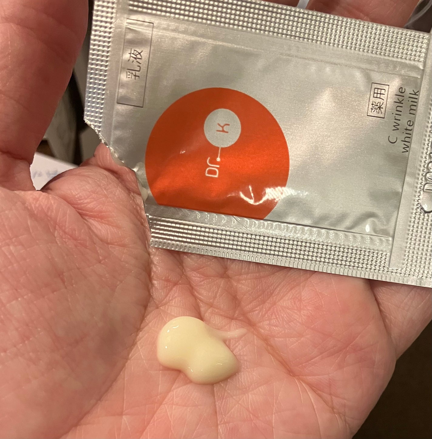 ドクターケイ 薬用Cリンクルホワイトミルク<医薬部外品>/ドクターケイ/乳液を使ったクチコミ(4枚目)