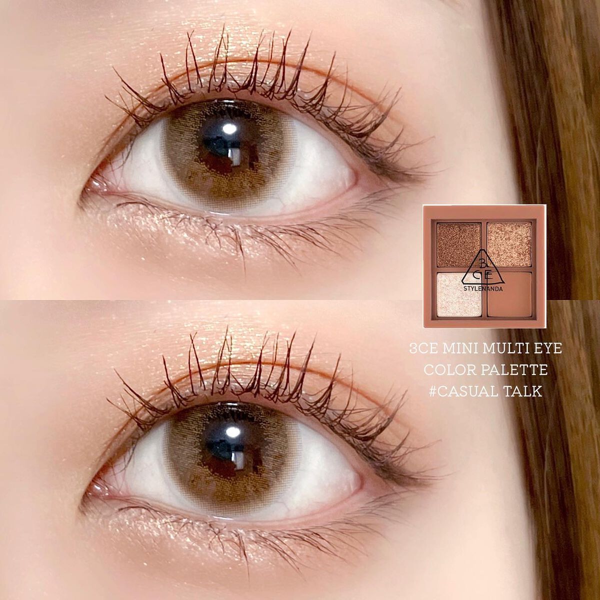 3CE ミニ マルチアイカラーパレット/3CE/アイシャドウパレットを使ったクチコミ(1枚目)