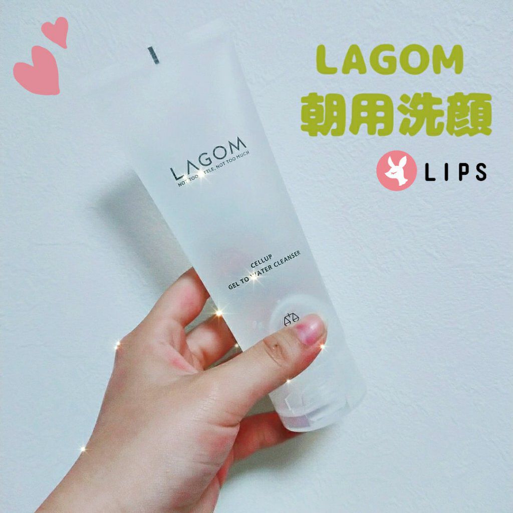 ラゴム ジェルトゥウォーター クレンザー(朝用洗顔)/LAGOM /その他洗顔料を使ったクチコミ（1枚目）