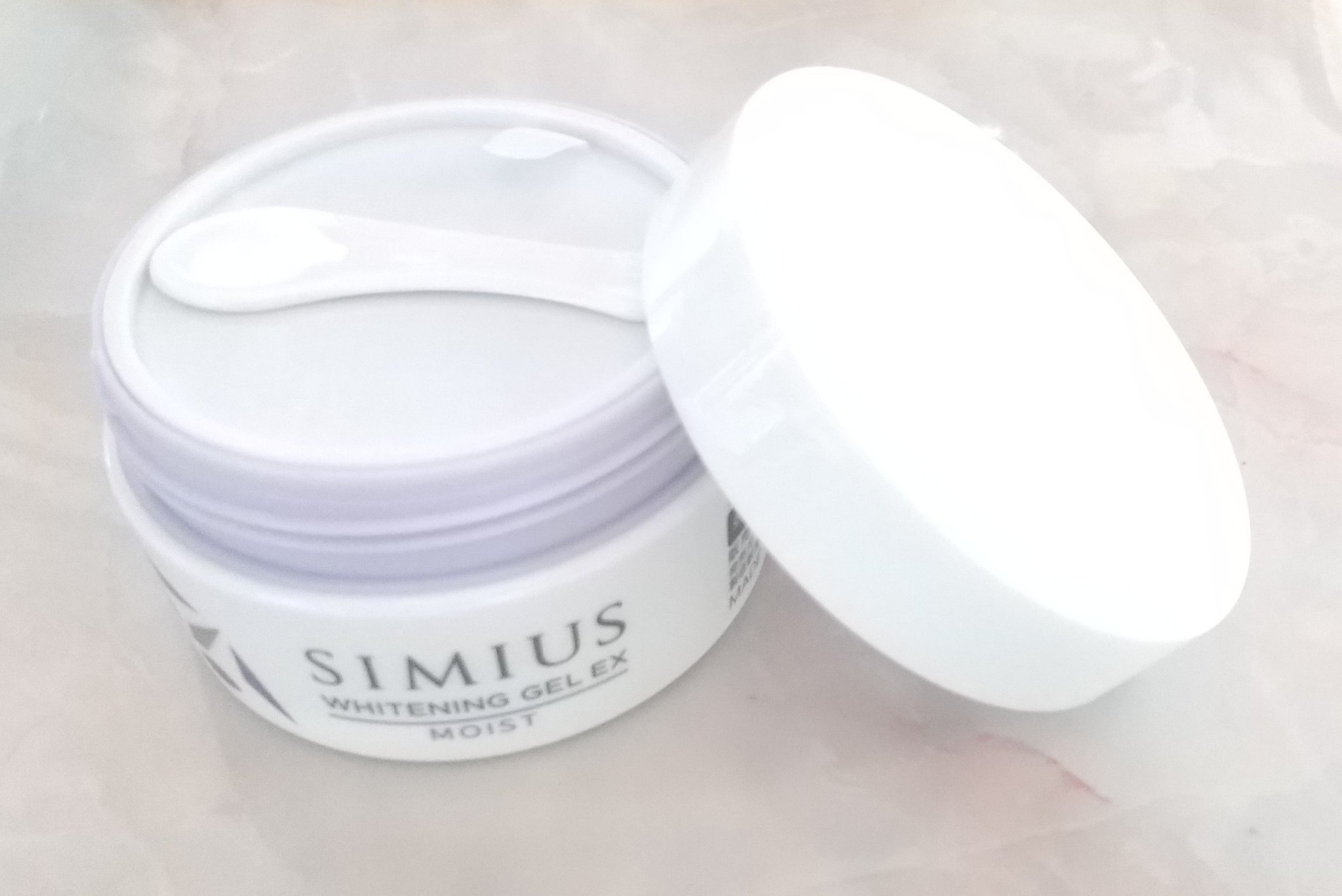 薬用ホワイトニングジェルEX モイスト（しっとり）/シミウス/オールインワン化粧品を使ったクチコミ（2枚目）