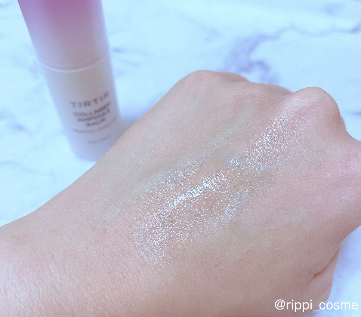 コラーゲンアンプルバーム/TIRTIR(ティルティル)/フェイスバームを使ったクチコミ（3枚目）