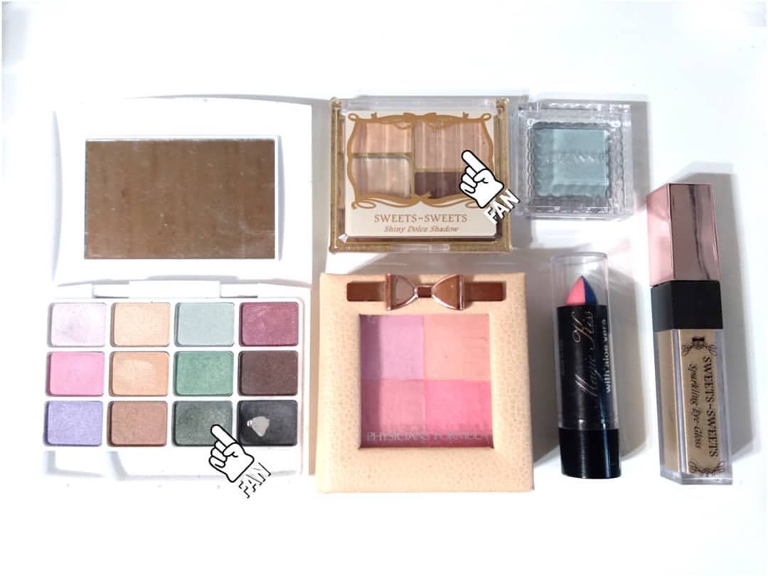 スパークリングアイグロス 07 ハニーゴールド/スウィーツ スウィーツ/リキッドアイシャドウを使ったクチコミ（1枚目）