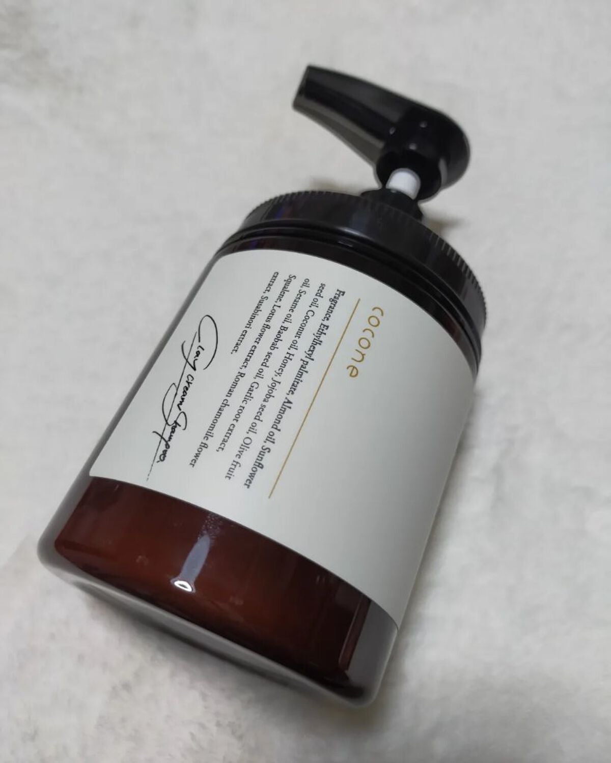 クレイクリームシャンプー(モイスト)/cocone/市販シャンプーを使ったクチコミ(2枚目)